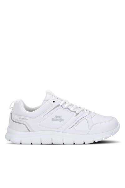 Slazenger Crespo I Men's White / Silver Running & Walking Sneakers
