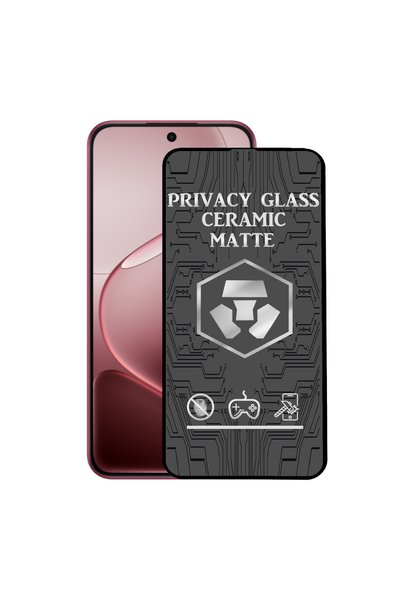 CaseArt Oppo A6 Pro ile Uyumlu Tam Kaplayan Mat Seramik Nano Esnek Hayalet Ek...