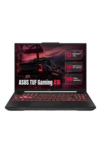 ASUS TUF Gaming A16 Ryzen 7 170 16GB 512GB SSD 6 GB RTX4050 16" W11P Laptop F...