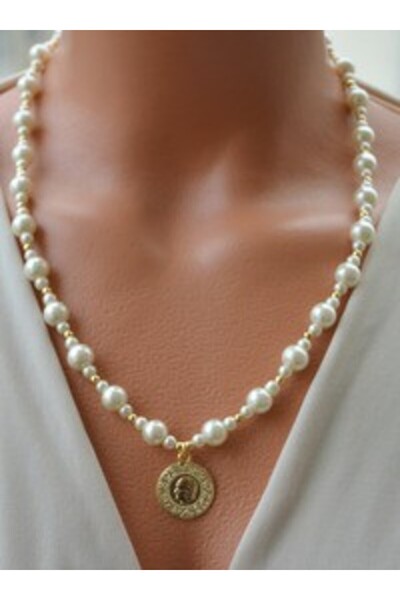 Stoneage Necklace - White -