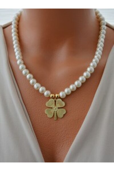 Stoneage Necklace - White -