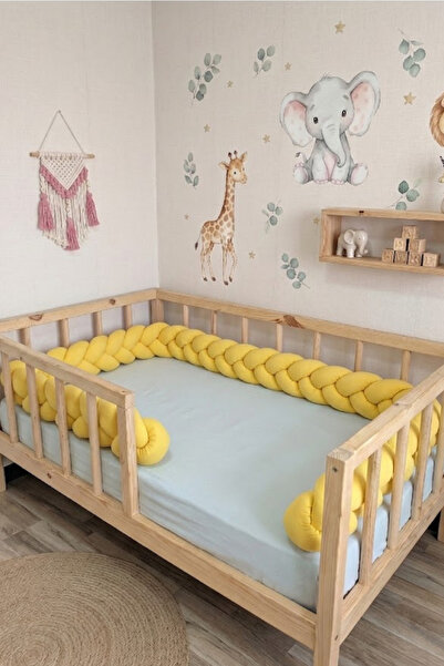 Kista Baby Knitted Protection 3-Piece 90X190 370cm Knitted Protection Side Pr...