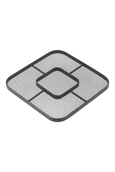 OEM ΜΕΤΑΛΛΙΚΟ ΣΟΥΠΛΑ ΣΕ ΜΑΥΡΟ ΜΑΤ ΧΡΩΜΑ 18x18x1εκ. ANKOR