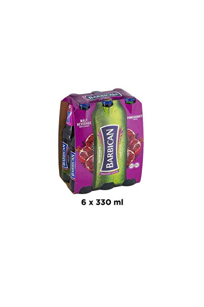 BARBİCAN Non-Alcoholic Pomegranate Beverage ( 6 x 330 ml ) x 4