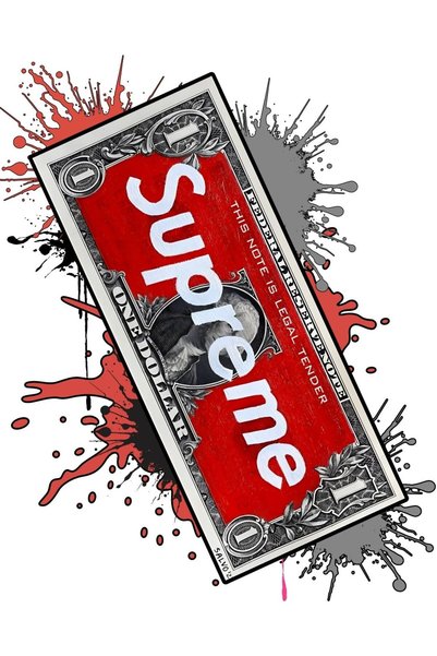 RUGOSEN Supreme Desenli Dolar Halı - Özel Tasarım Kaymaz Taban