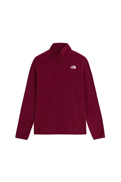 THE NORTH FACE W GLACIER FLEECE 1/4 ZIP JACKET Kadın Ceket NF0A8D2JMVO1 Bordo-L