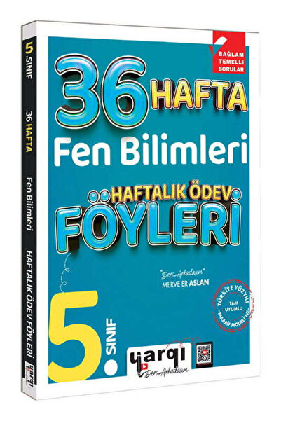 Yargı Ders Arkadaşım 5.Sınıf Fen Bilimleri 36 Haftalık Ödev Föyleri