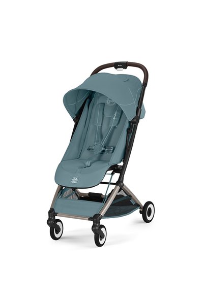 Cybex Χρυσό Καρότσι Orfeo Stormy Blue