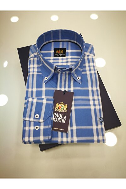 Paul Martin Canadian Paul Martin Plaid Pattern Men's Shirt