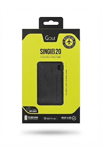 Bionic Power Bank 20,000mAh Compact Portable Charger with Cable Included and ...