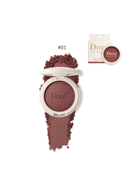 DORA Velvet Powder Blush, long-lasting, easy to blend, and anti-caking for a ...