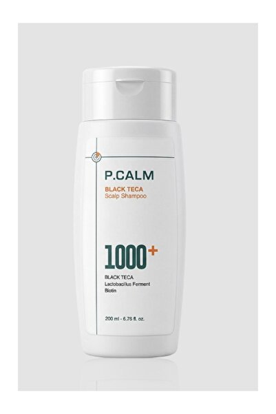 P Calm P.CALM Black TECA Scalp Shampoo 200ml – Lactobacillus Ferment & Biotin...