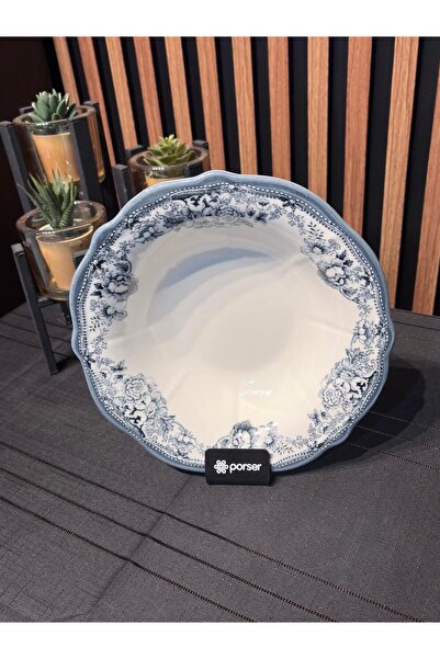 PORSER Velour Anthracite Salad Bowl, Salad Plate 25cm