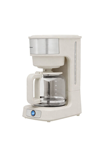 Primo Καφετιέρα φίλτρου PRCM-40580 Memories 1.5L 12 φλιτζάνια Ιβουάρ-Ανοξείδωτο