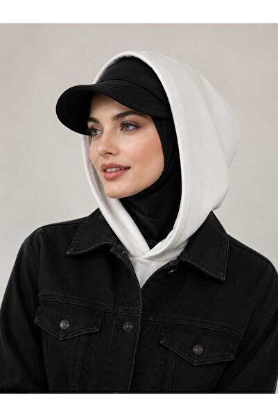 Shalista Flexible Sun Visor Cap Removable Black Color