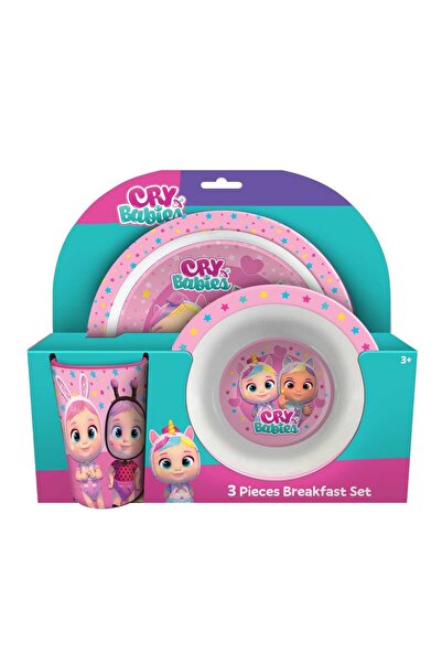 Cocomelon Cry Babies 3 pcs Breakfast Set, Assorted