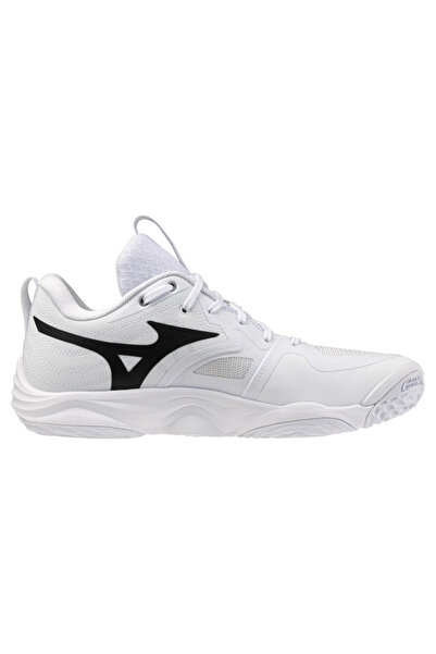 MIZUNO Wave Momentum Elite Unisex Voleybol Ayakkabısı Beyaz