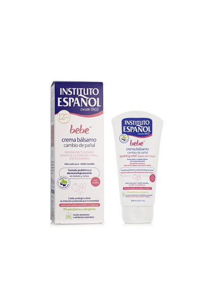 Instituto Español Cremă-balsam pentru schimbarea scutecelor bebelușilor 150 ml