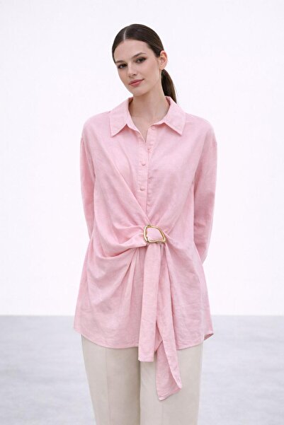 İkoll İkol 0036889 Shirt with Tie Detail