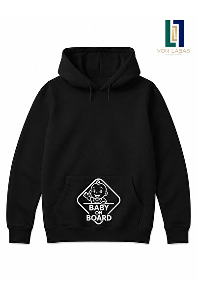 PANDORICA Hamile Anne Adayı Temalı Özel Tasarım Unisex Premium Pamuklu Sweatshirt- Yüksek Kalite Baskılı