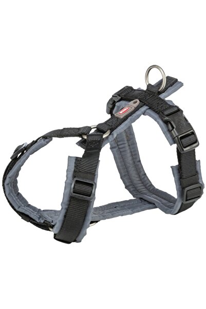 Trixie Ham de trekking premium, Negru/Grafit, Mărimea 2 S-M: 44-53 cm/20 mm