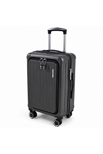 OEM ΒΑΛΙΤΣΑ ΚΑΜΠΙΝΑΣ ΑΝΚΟΡ PP 34x25x55εκ. ΜΕ 4 ΡΟΔΑΚΙΑ ΑΝΘΡΑΚΙ 855186