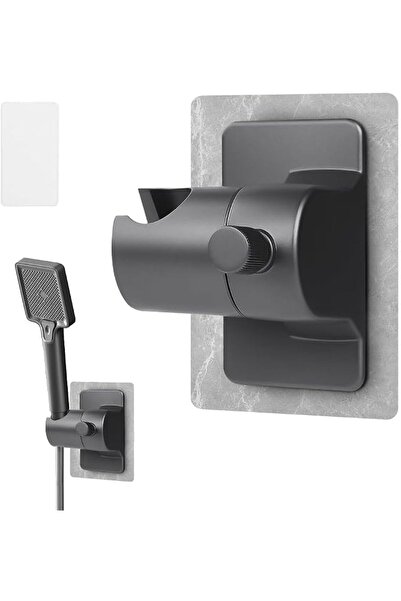 KASTWAVE Shower Head Holder Bracket, 360° Rotatable, Waterproof, No Drilling ...