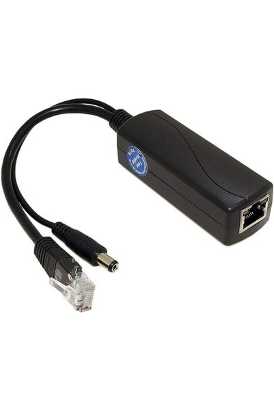 MAKINGTEC جهاز تقسيم طاقة Gigabit PoE بجهد 12 فولت و2 أمبير متوافق مع معيار I...