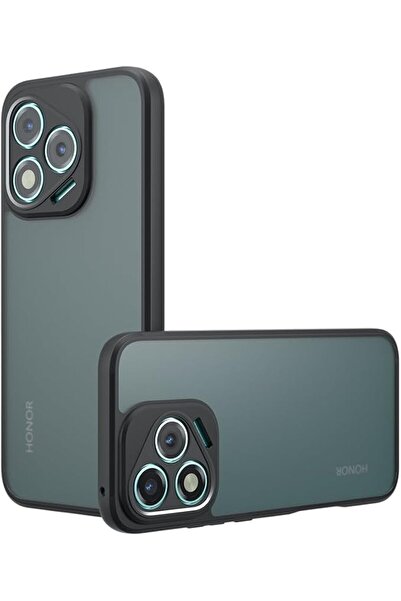 GENERAL غطاء حماية لهاتف Honor 400 Lite، حافظة هاتف نصف شفافة غير لامعة مقاوم...