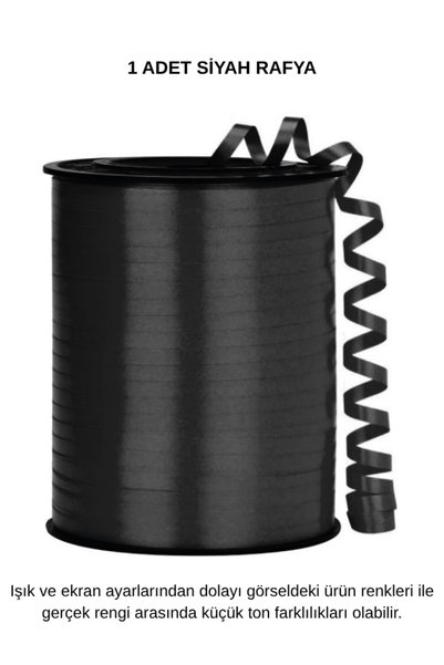 Generic Brand Raffia 200 Meters - Black