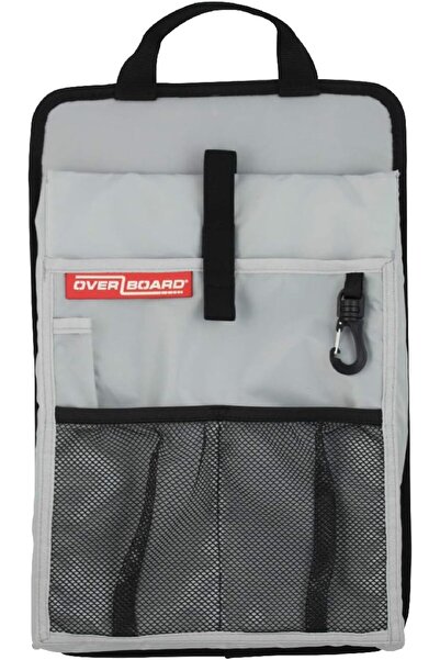 GENERAL OverBoard Laptop Tidy Dry Bag, Black/Gray,M,418590