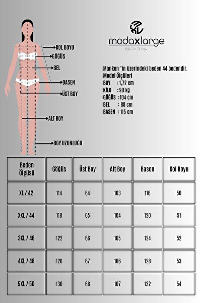 Koza Butik Kadın Büyük Beden Uzun Kollu Fermuar Detaylı Eşofman Takımı 8297-27