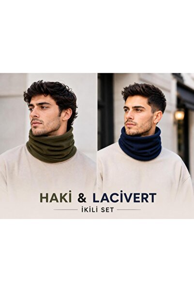 Wearflawless Unisex flis kapa za vrat 2 u 1, zimska topla podesiva vanjska ka...