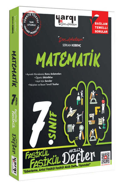 Yargı Yayınları Yargı Ders Arkadaşım 7.Sınıf Matematik Fasikül Fasikül Akıllı...