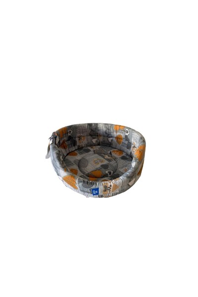 Exo Coș rotund din burete, textil, 40 cm