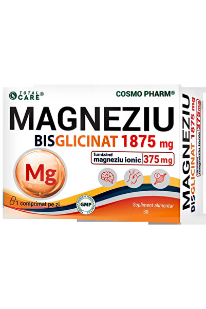 Cosmo Pharm MAGNEZIU BISGLICINAT 1875 mg x 30 tb
