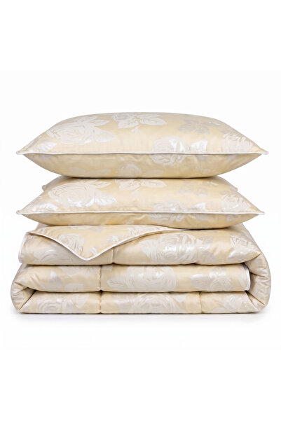 Boema Home Deco Σετ παπλώματος και 2 μαξιλαροθηκών με πούπουλα και φτερά χήνα...