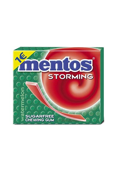 Mentos Στόρμινγκ Καραμέλες Τσίχλας Καρπούζι 33γρ (1578405)