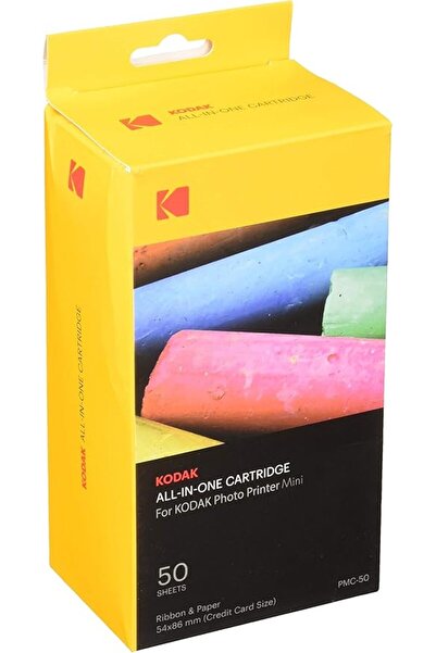 Kodak Mini Photo Printer Cartridge PMC - All-in-One Paper & Color Ink Cartrid...