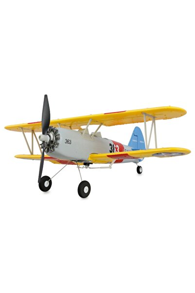 Amewi Avion RC cu telecomandă N2S-2 STEARMAN, Giroscop pentru stabilizarea zb...