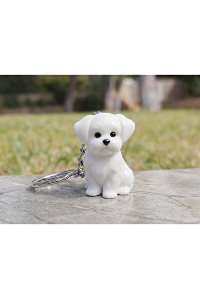 Sevimli Köpek 3D Baskı Anahtarlık