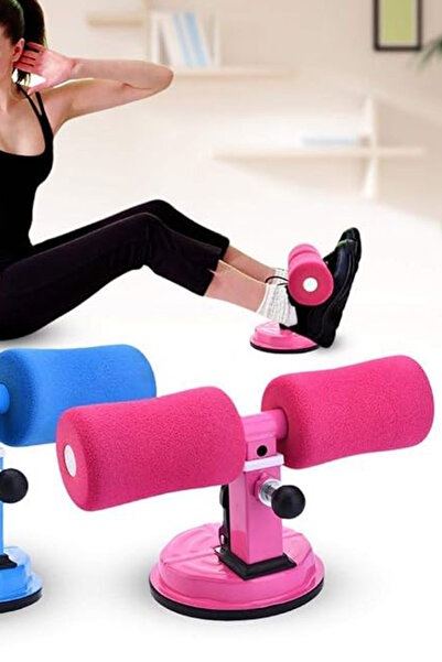 CİYU TİCARET Vantuzlu Mekik Çekme Spor Aleti Karın Egzersizi Spor Aleti