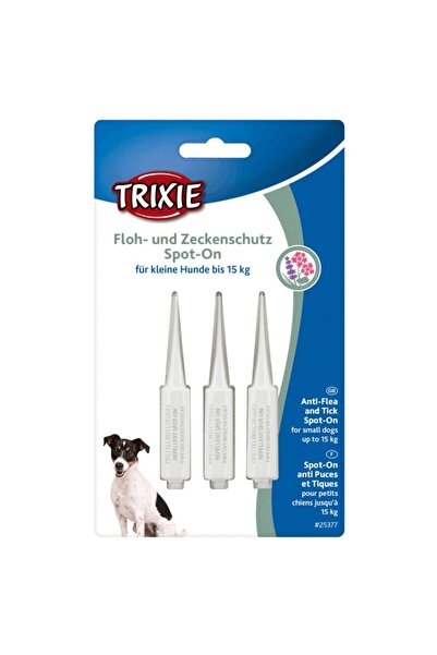 Trixie Picături antiparazitice pentru câini, Conținut 3 × 1,5 ml, Greutate pâ...