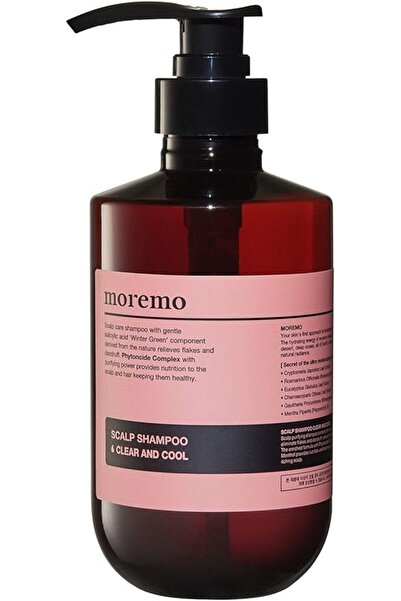 Moremo Scalp shampoo clear and cool