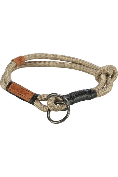Trixie Guler Nordic, semi-strângător, Nisip/Negru, Mărimea 2 S-M: 40 cm/ø 8 mm