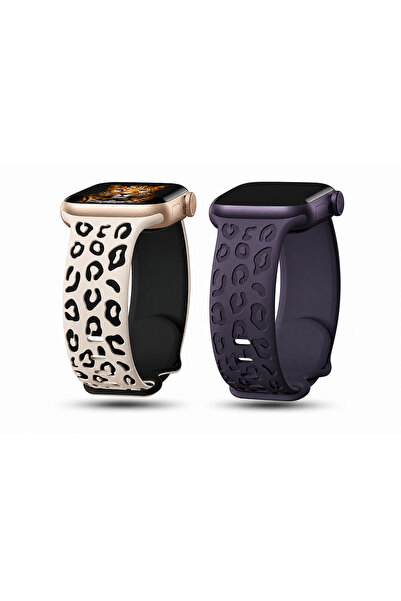 Dexmon Huawei Watch Fit 3 / Fit 4 / Fit 4 Pro / Fit 5 / Fit 5 Pro Uyumlu Leop...