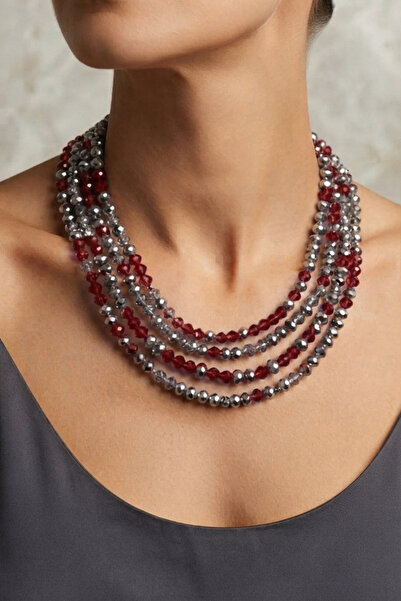 PETEK AKSESUAR Shining Crystal Multi Pendant