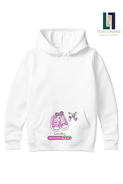 Grafftee Clothing Φούτερ από βαμβάκι υψηλής ποιότητας με θέμα την έγκυο μέλλο...