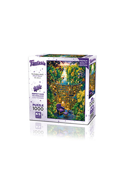 Ks Games The Endless Library 1000 Parça Puzzle
