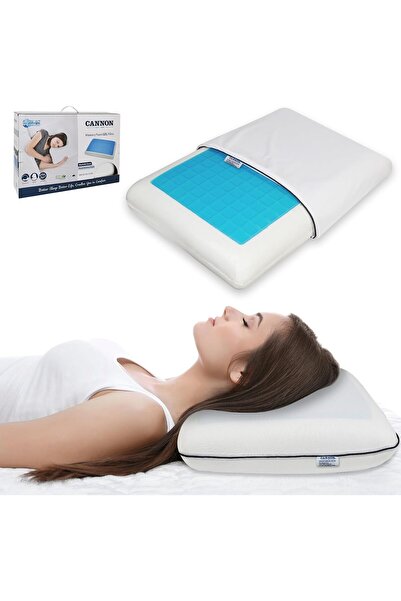 Cannon Gel Memory Foam Pillow with Breathable Material, Memory Foam, and Maxi...